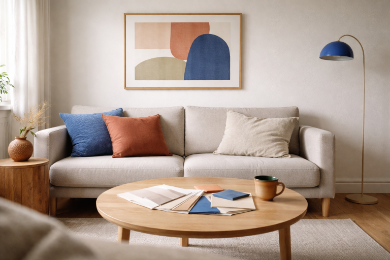 Dopamine decor, men med ro i maven: sådan gør du farver til en del af dit hjem (ikke et stunt)