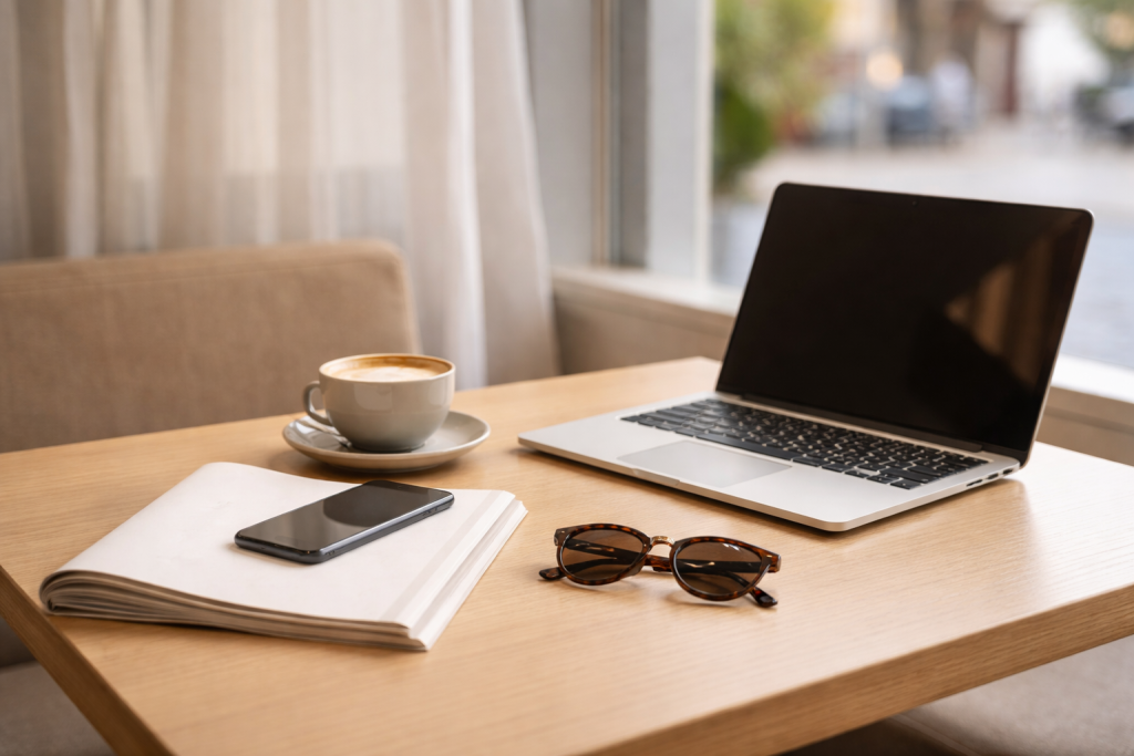 [light] Standard blogheader: et stemningsfuldt, bredt billede der kan passe til mange emner (mode, tech, kultur) uden at blive for specifikt.