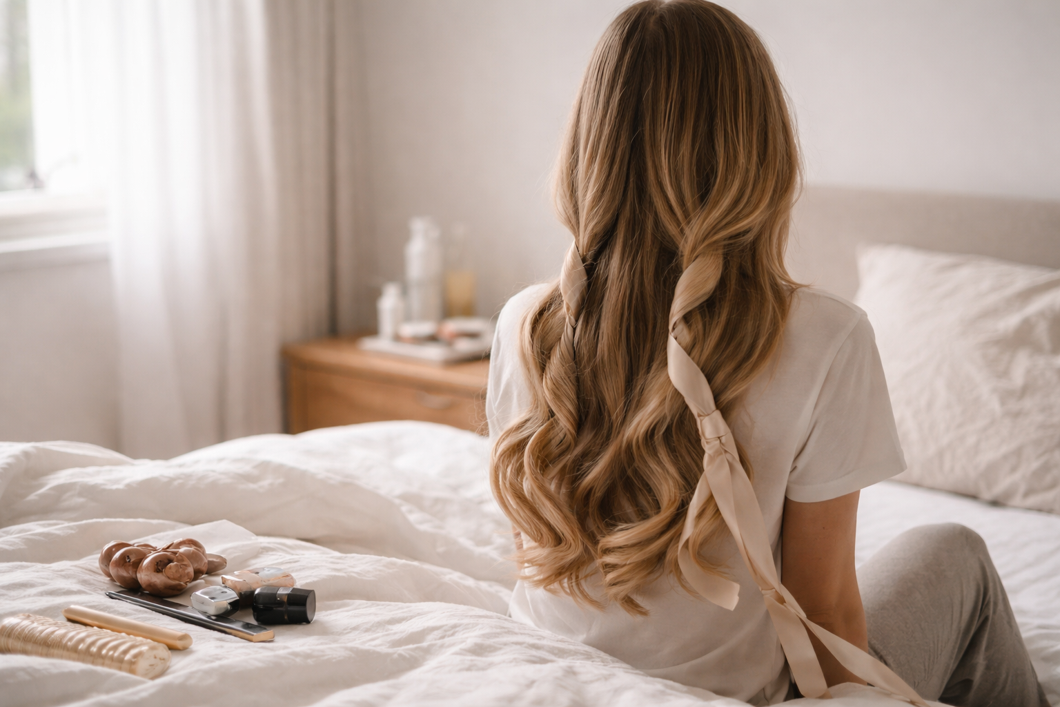 Heatless curls uden drama: Sådan får du krøller der holder (og ikke knækker)