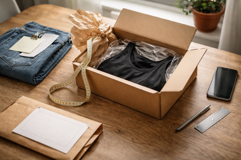 Shein-køb uden panik: min fit-first guide til størrelse, levering og retur i Danmark