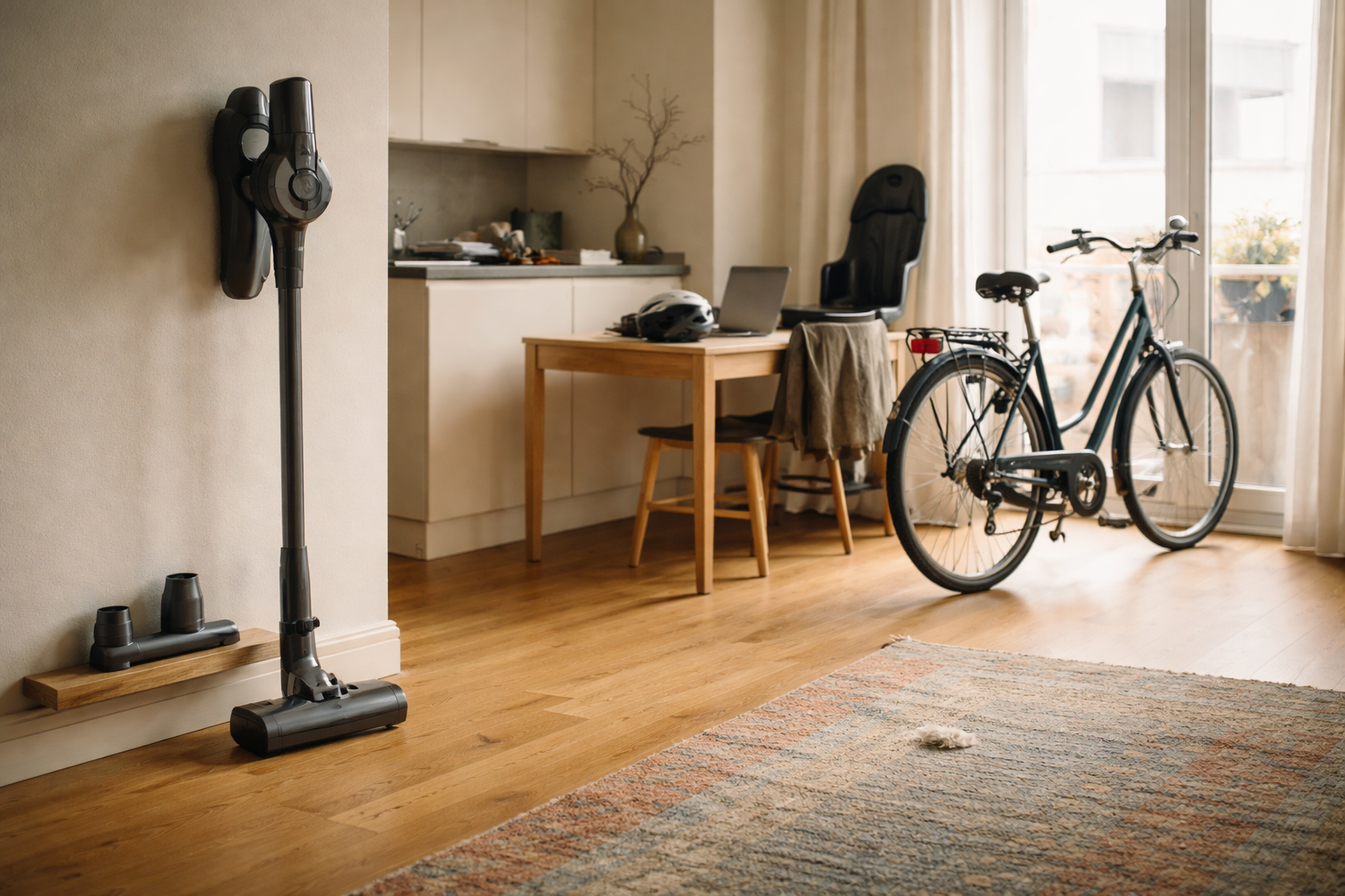 Din nye trådløse støvsuger minder om en cykel - vælg efter rute, ikke reklame