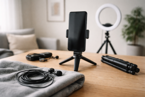 Fiks din TikTok-lyd før dit lys - sådan bygger du et simpelt creator-setup