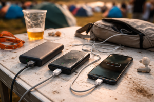 Jeg opdagede først på Roskilde hvor dårlig min powerbank egentlig var