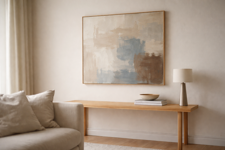 Moderne kunst i hjemmet: sådan får du det til at se dyrt ud uden at overgøre det