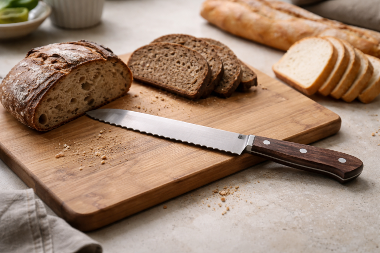 Brødkniv: sådan vælger du den rigtige til dit brød