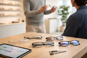 Fremtidens briller hos optikeren: smartglas, AR og nye glas-teknologier forklaret